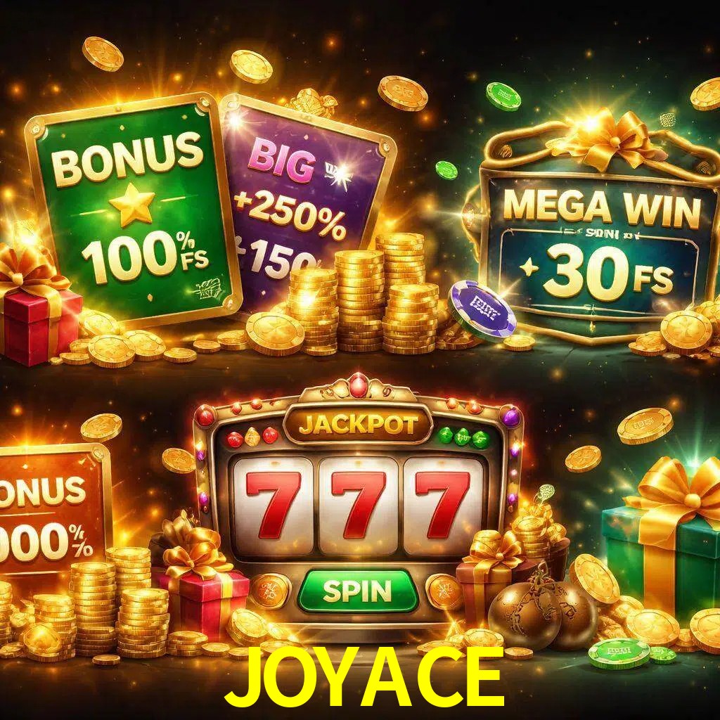 Tipos de bonos JOYACE incluyendo recompensas de bienvenida y promociones continuas