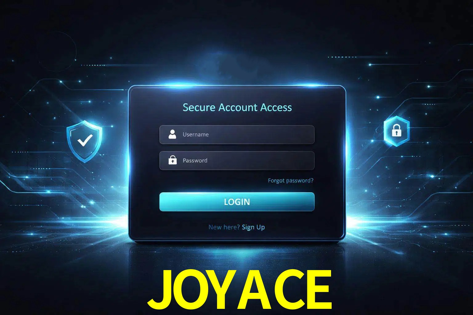 Pantalla de inicio de sesión de cuenta JOYACE para usuarios en México