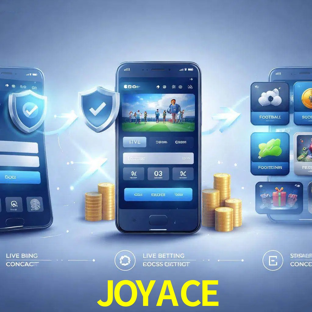 Pasos de acceso a la app JOYACE en pantalla de teléfono móvil