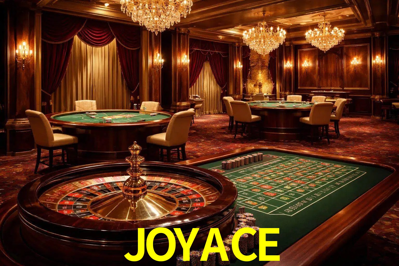Una escena premium de mesa de casino en vivo con cartas, elementos de ruleta y un ambiente pulido de estudio de transmisión.